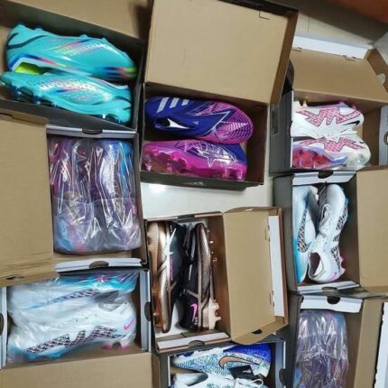 Soccer cleats pallet