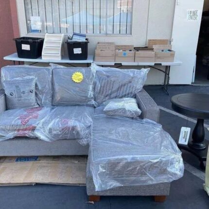 Sofa with side table deals