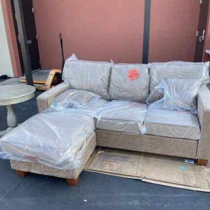 Sofa with side table deals